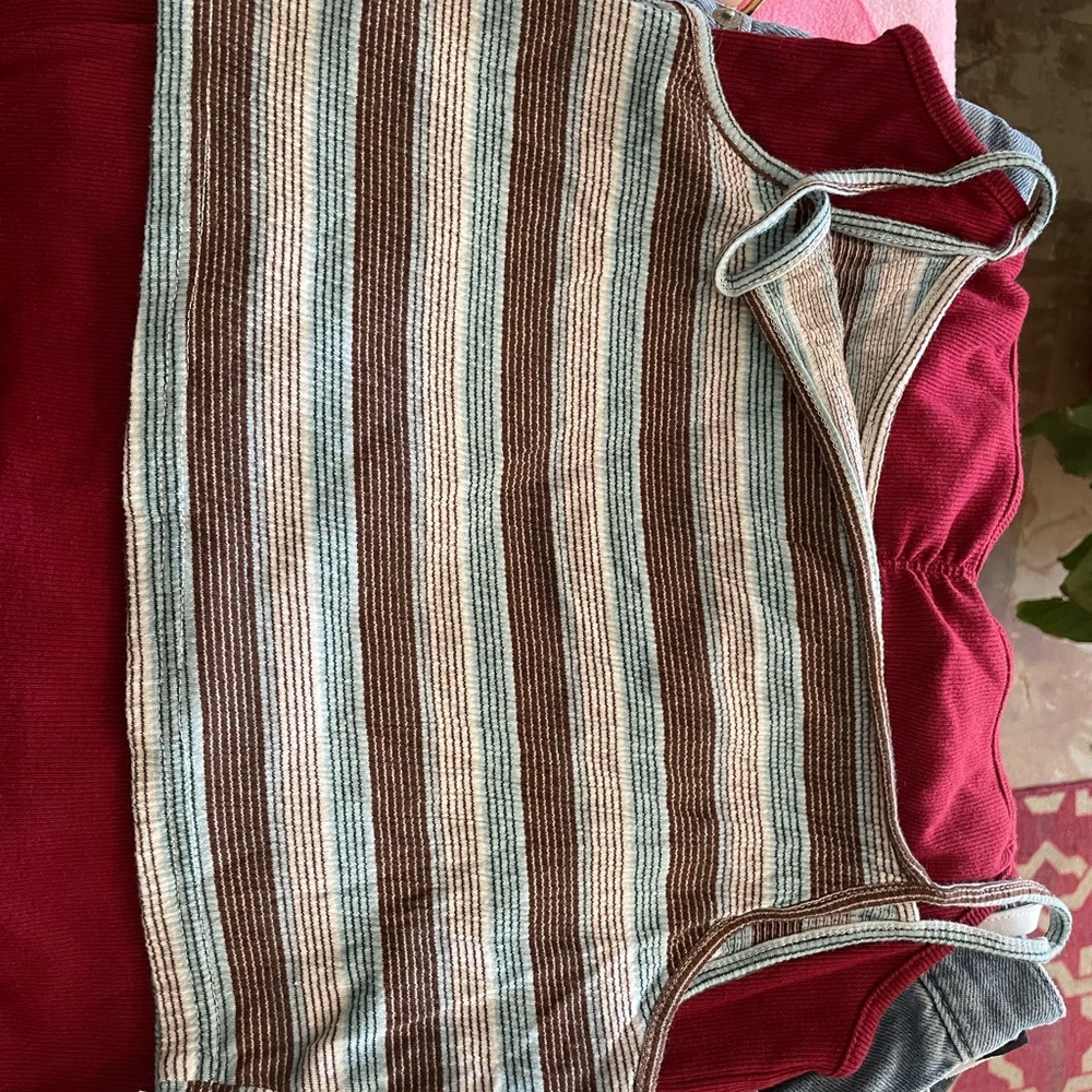 Striped Sleeveless Top